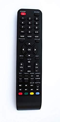 Télécommande pour TV Tokai TTE-19C3104K TTE-19C3104W TTE-24C3104K TTE-24C3104K