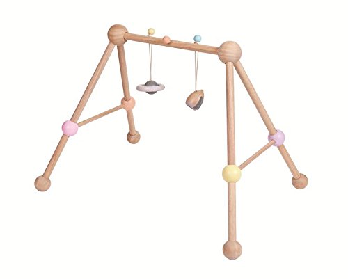 Plan Toys - Arche d'activités - Pastel - Bois massif - PT5260