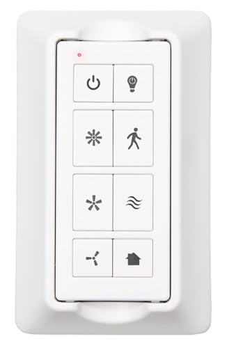 Image of Ceiling Fan Remote Control with Light Dimmer, 3 Speeds Wall Remote | Compatible with Harbor Breeze, Prominence, Replacement for TR326A, 2AQZU-18052, 2AQZU-18007, 304.25MHz (Remote Only)