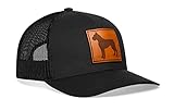HAKA Boxer Black Trucker Hat – Dog Mesh Snapback Cap for Men, Women & Golf, Outdoors Baseball Dad Hat