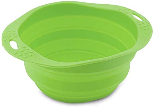 Beco Travel Bowl - Inklapbare siliconen voedsel- en waterschaal voor honden