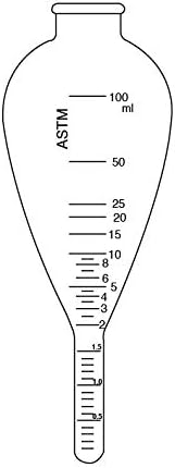Oil Centrifuge Tube - 100mL Pear Shape
