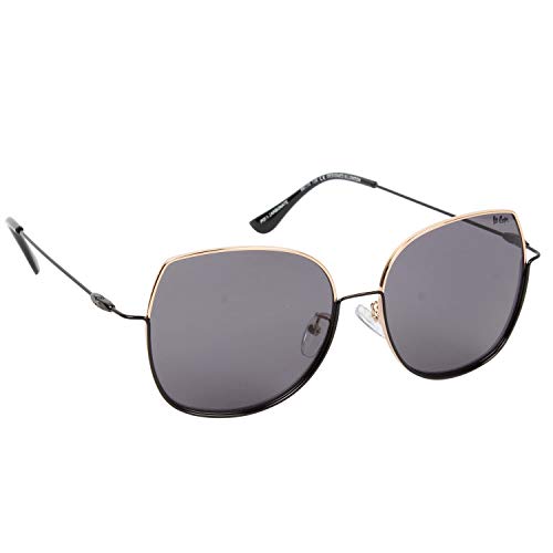 Image of Lee Cooper Gradient Aviator Unisex Sunglasses - (LC9000FOA C1 62|62|Grey Color Lens)