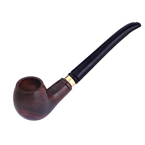 Image of Royal Swag Captain Tobacco Pipe Smoking Pipe With Removable Pipe Give It The Unique Touch Of Smoke Durable Handmade Classic Retro Sailor Pipe Made In India