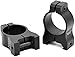 Warne Vapor 1 inch, Medium Matte Black, Scope Optic Rings