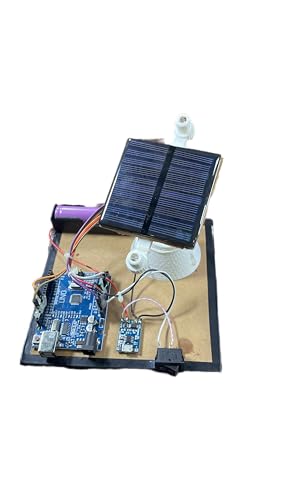 Image of Automatic Solar Tracker Single Axis Engineering Projects (Simple Programmable) with Project Report