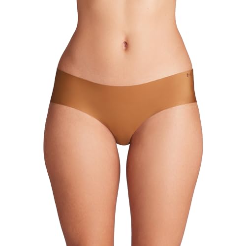 Image of Under Armour Women's 3-pack Pure Stretch No Show Hipster Underwear, All-day Comfort & Ultra-soft Fit