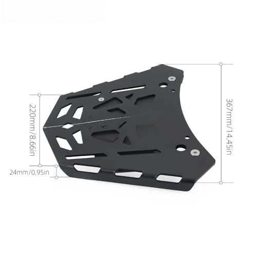 Porte arrière bagages moto Tracer 9 GT 2024 support de queue top case selle - 4