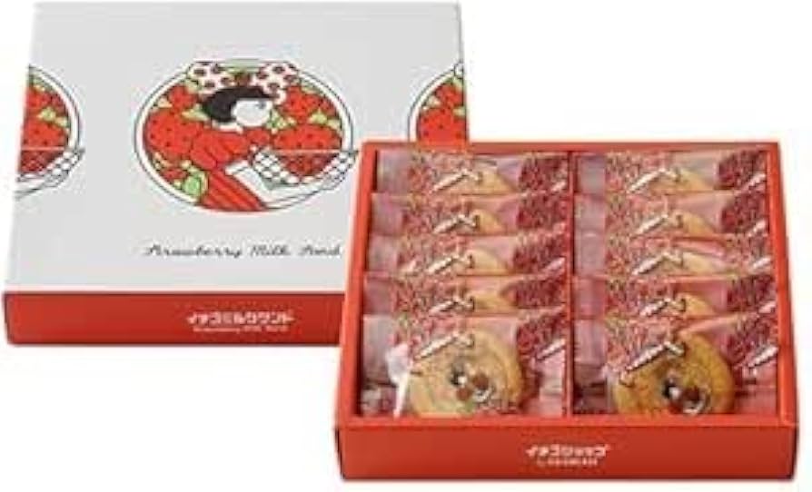 Amazon.co.jp: イチゴショップ by フランセ イチゴミルクサンド