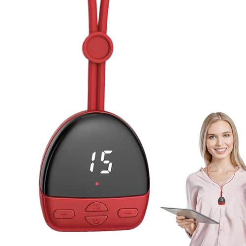 Masajeador de cuello y hombro, masajeador eléctrico de cuello,Hangable Cervical Spine Massager - Calefacción eléctrica Herramienta de relajación de hombro de cuello ajustable para mamá marido esposa