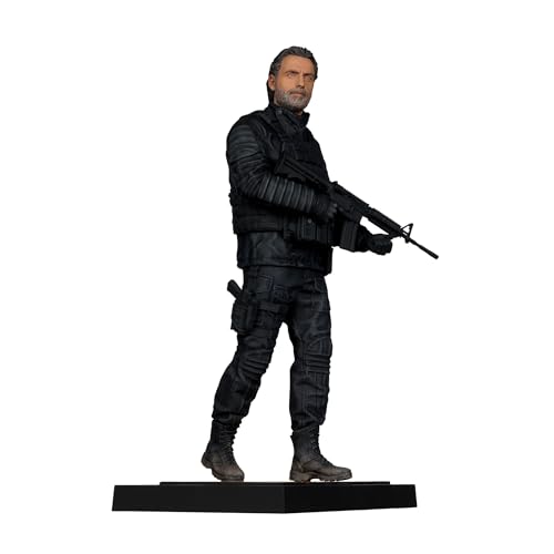 McFarlane Toys - The Walking Dead: The Ones Who Live Rick Grimes Estatua de resina de lujo a escala 1:6