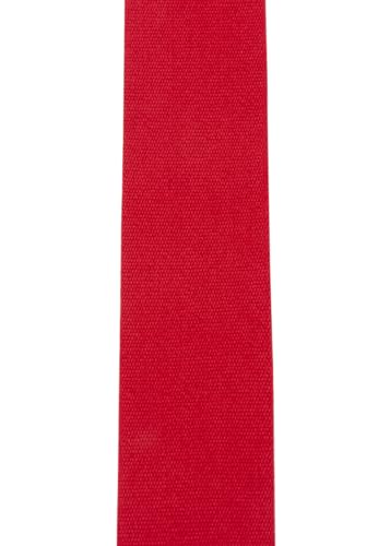 Zofrud Scarlet Cotton Ribbon - 25mm x 9 Meters - Ideal for Gift Wrapping Sewing, and Crafts, 25mm x 9M - Image 3