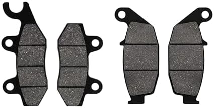 SELVIKE Front&Rear Brake Disc Pad Combo for TVS Apache (All Models)
