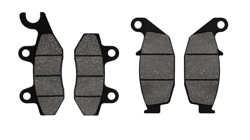 SELVIKE Front&Rear Brake Disc Pad Combo for TVS Apache (All Models)