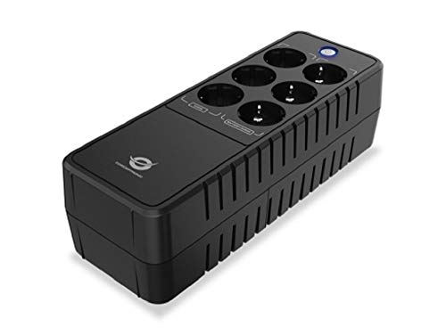 Sai 600va Conceptronic 360w Oficina 6 Tomas Enchufe Proteccion Puerto Lan Modem Sai 600va Conceptronic 360w Oficina 6 Tomas Enchufe Proteccion Puerto Lan Modem
