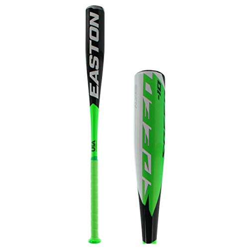 EASTON SPEED -10 USA Baseball Bat, Big Barrel, 28/18, YBB19SPD10