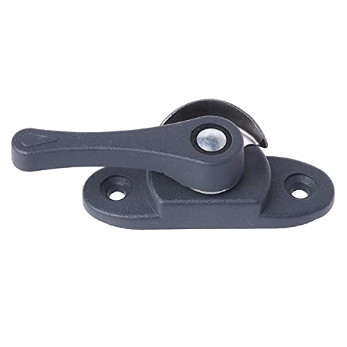 MRKU Maniglie per finestre, Serrature per Porte in plastica e Metallo, antifurto, Sicurezza, scorrevoli, bidirezionali, a Mezzaluna, Accessori per ferramenta