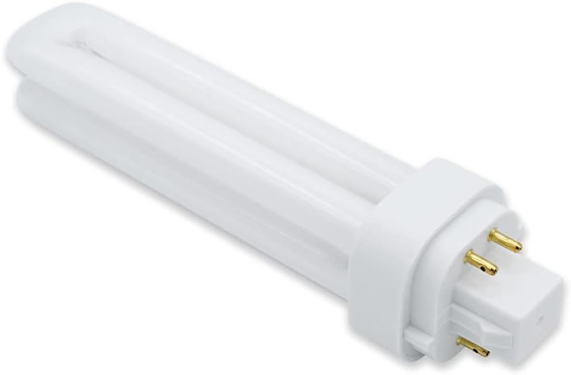 Technical Precision 26W Compact Fluorescent Bulb Replacement for Pl-c26w/827/4p/alto T4 Double Twin-Tube CFL Light Bulb - G24Q-3 4-Pin Base - 2700K Warm White - 1 Pack
