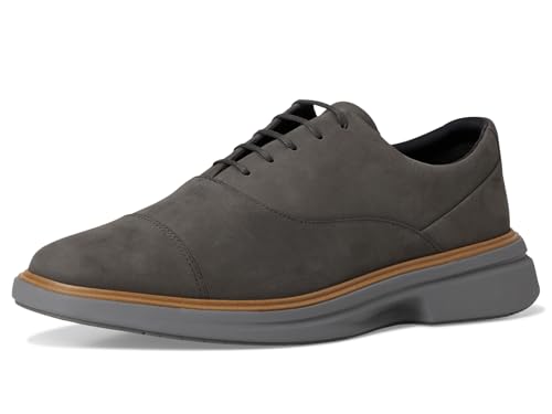 Cole Haan Cole Haan Men's Originalgrand Cityspectre Captoe Oxfords Raven Nubuck/Dark Natural/Quiet Shade 7 Medium