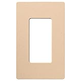 Lutron Claro 1 Gang Decorator/Rocker Wallplate, Satin, Desert Stone (1-Pack) | SC-1-DS