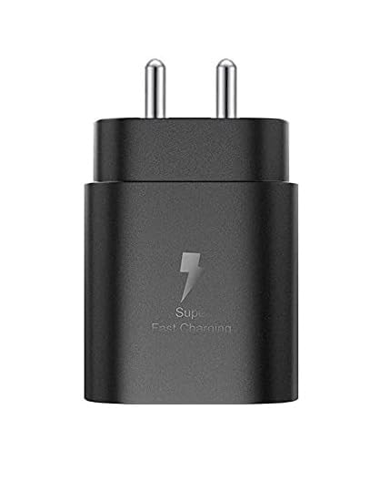 Image of Adaptor Compatible for Samsung 45W Type-C Travel Charger with Cable, Black