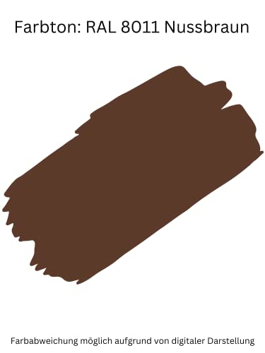 Wilckens 2in1 Acryl Buntlack für Innen und Außen, seidenmatt, 750 ml, RAL 8011 Nussbraun