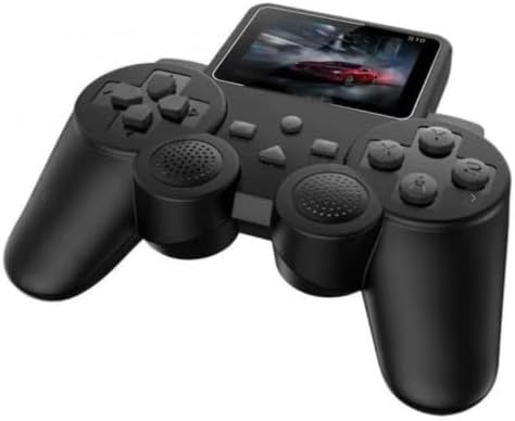 PSM - Wireless Game Controller for PlayStation, Black Dual Analog Gamepad, Compatible with PS3, USB Gaming Remote