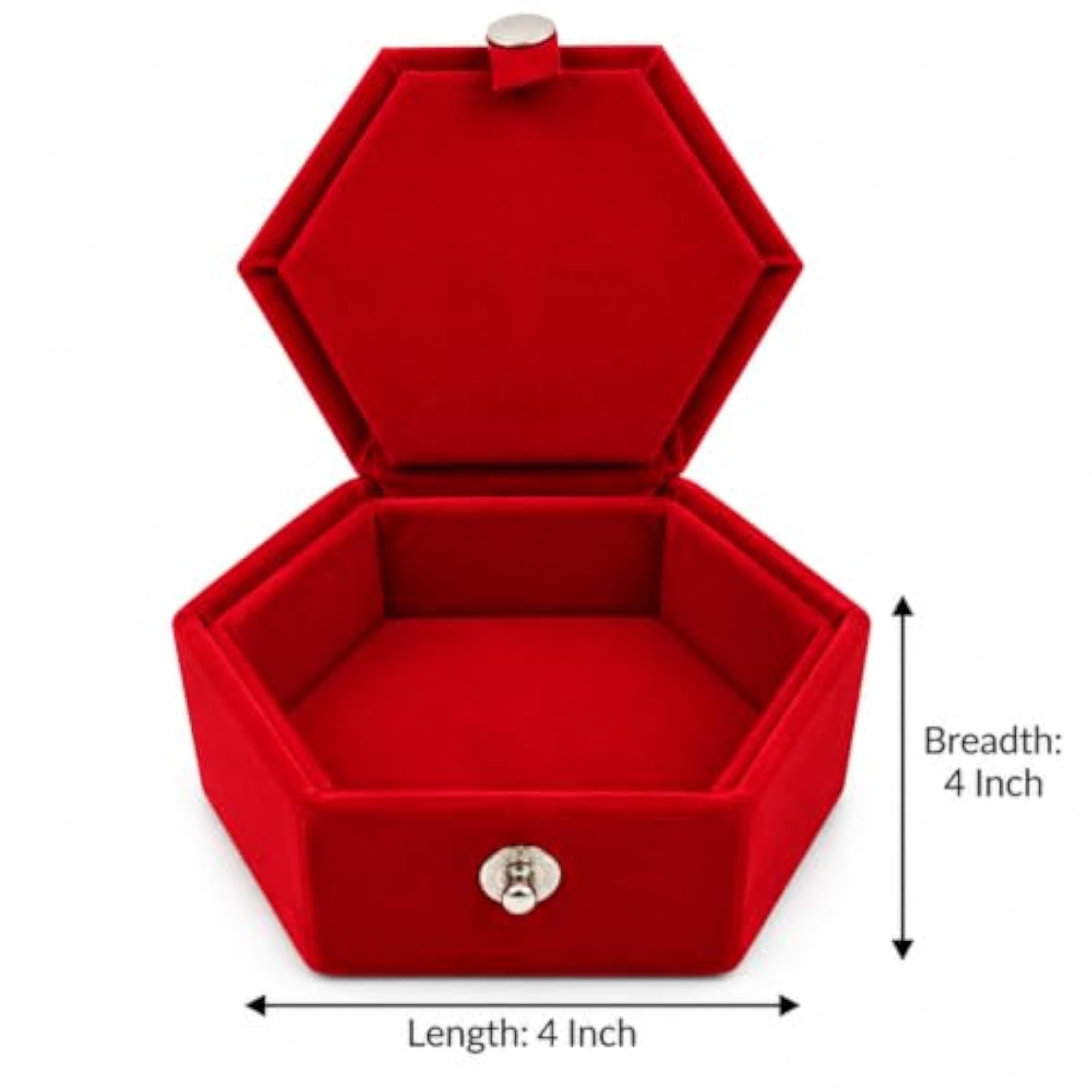 Beauty Tool Red Bangle Box Jewellery Organizer Storage
