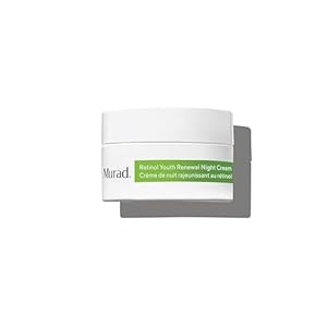 Murad Resurgence Retinol Youth Renewal Night Cream Travel – Anti-Aging Face Cream for Lines and Wrinkles – Hydrating, Firming and Smoothing Skin Care Treatment, 15ml