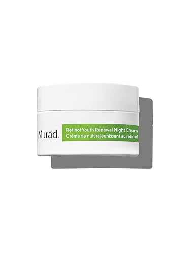 Murad Resurgence Retinol Youth Renewal Night Cream Travel – Anti-Aging Face Cream for Lines and Wrinkles – Hydrating, Firming and Smoothing Skin Care Treatment, 15ml