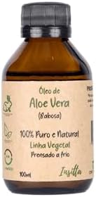 Óleo vegetal de Aloe Vera (Babosa) 100% Puro e Natural 100ml