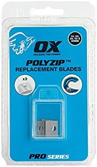 OX ToolsOX-P562701 OX Pro POLYZIP Spare A Blades (3 pack), Replacement