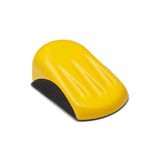 Glass Polish GP15901 Handschleifklotz mit Klettverschluss, 75 x 125 mm