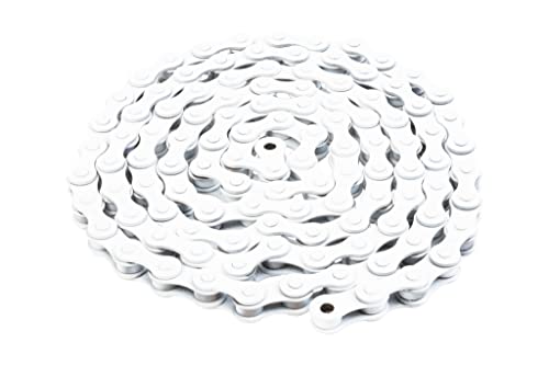 Image of Odyssey Bluebird Chain - Single Speed 1 /2 inch x 1 /8 inch, 112 Links, White