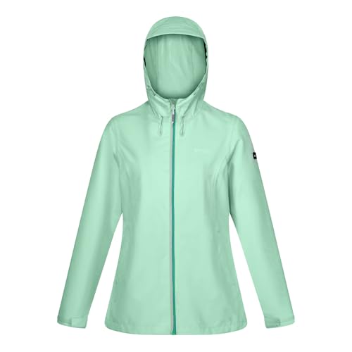 Regatta Womens/Ladies Hamara III Waterproof Jacket (8 US) (Bleached Aqua)