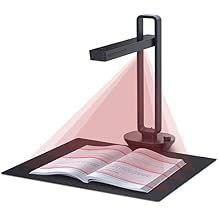 CZUR Aura Pro Portable Book Scanner, A3 Document Scanner, Auto-Flatten & Fingerprint Removal Technologies, Multi-Language OCR, 90 Foldable, for Mac & Windows