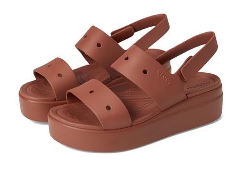 Image of Crocs Women's Brooklyn 4U Low Wedges, Platform Wedge Sandals for Women