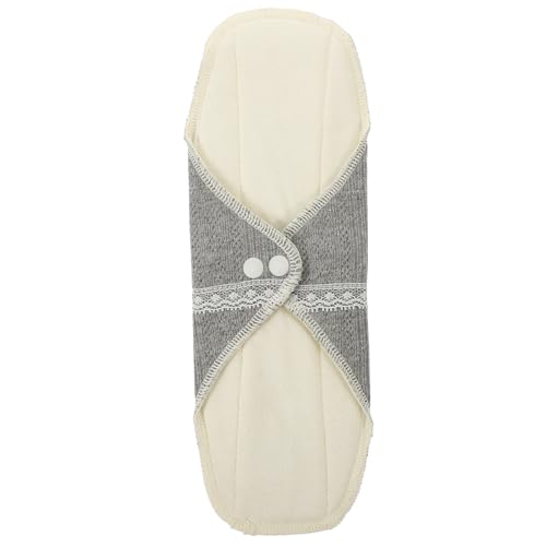 COLLBATH Compresa Sanitaria Reutilizable de Algodón 24 CM Lavable Toalla Menstrual Absorbente y Transpirable para Viaje Uso Femenino Cómodo y Plegable Color Aleatorio Color Aleatorio