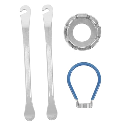 Toddmomy 1 Set Bike Tire Repair Tool Steel Wrench Tire Levers Emergency Kit for Mountain Road Bikers Ergonomic Design for Easy Repairs Comprehensive Wheel Tensioning