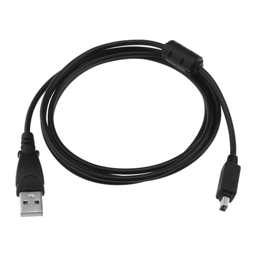 Emagtech Cavo Di Ricarica Usb Per Fotocamera Cavo Dati Per Fotocamere Digitali Cb-Usb5 Cb-Usb6 Cb-Usb8 Cavo Di Trasferimento Dati Compatibile Con Olym