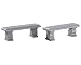Lemax Plaza Bench, Set of 2