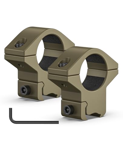 CVLIFE 1 inch Dovetail Scope Rings Mount for 3/8