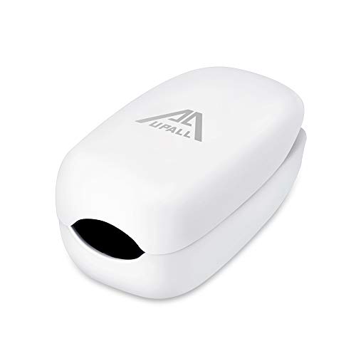 Aupalla - Oxímetro de dedo profesional inteligente sin batería, oxímetro de pulso, saturación oxígeno para el dedo y solo funciona con i.Phone y Android Cover