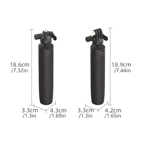 Trépied selfie stick extensible à rotule rotative pour smartphone - 7