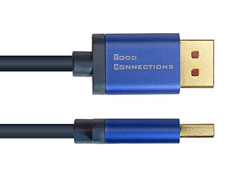 Cable DisplayPort 1.4 a HDMI 2.0 SmartFlex con carcasa de aluminio resistente y núcleo de cobre 3