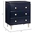 Babyletto Lolly 3-Drawer Changer Dresser with Removable Changing Tray in Navy and Washed Natural, Greenguard Gold Certified
