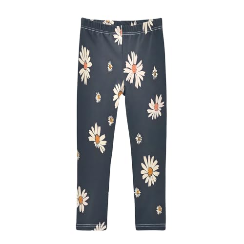 Toddler Girls Leggings Printed Yoga Pants Leggings Little Daisy Seamless for Kids