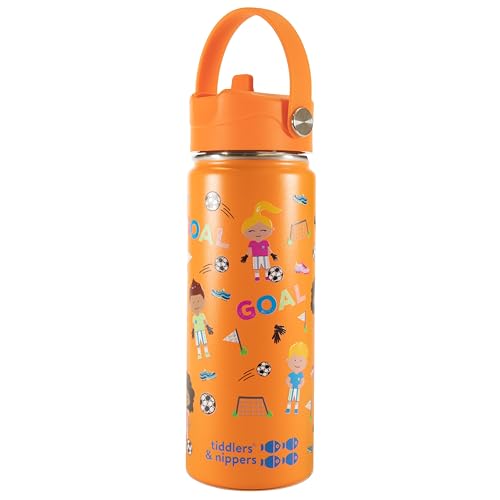 Botella de agua reutilizable de acero inoxidable aislada al vacío para niños 500ml 4