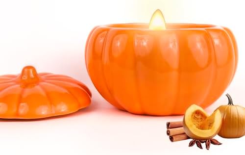 Fall Candle Spice Pumpkin Decorations: Fall Decorations for Home ...
