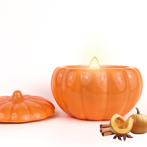 Fall Candle Spice Pumpkin Decorations: Fall Decorations for Home ...